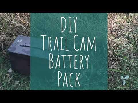 DIY trail cam battery pack