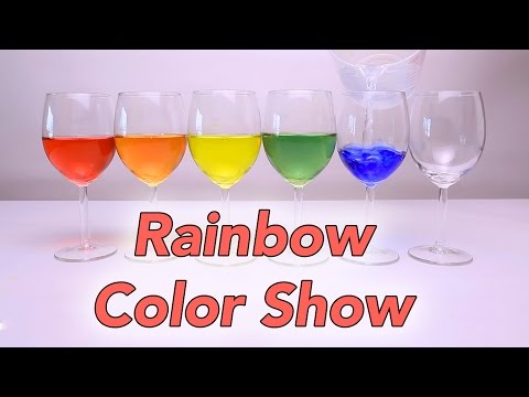 DIYbama - Rainbow color show (Rainbow Connection Reaction)