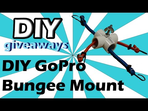 DIYgiveaways-DIY GoPro Bungee Mount