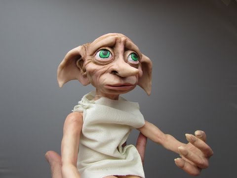 DOBBY Poseable Clay Doll Timelapse / Tutorial  Part 2