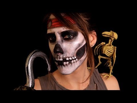 DOLLAR TREE SKULL MAKEUP / HALLOWEEN 2019