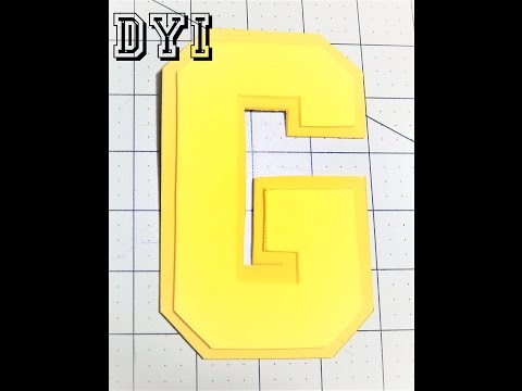 DYI Letter G