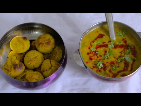 Daal Bati : Malvi Daal Bati Recipe : Easy Tasty Yummy : how to make Dal bati