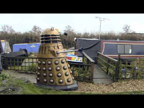 Daleks on the Oxford Canal