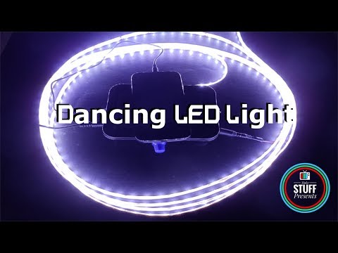 Dancing LED Light | Music reactive or Sound activated LED strip lights using LM324