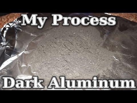 Dark Aluminum In Bulk (My Homemade Process)