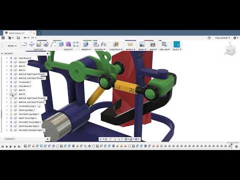 Darth Autodesk Fusion 360 &amp;quot;As Built Joint&amp;quot; Demonstration