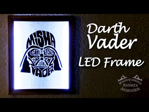 Darth Vader LED Frame - Ep 29 (Star Wars Challenge)