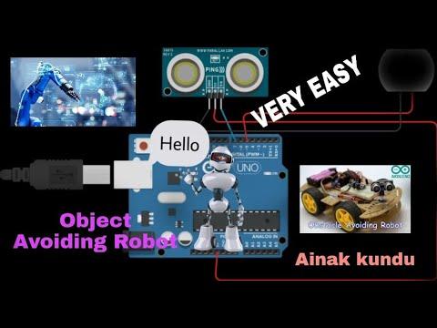 Day-4 : Object Avoiding Robot (OVR) simulation with Ainak