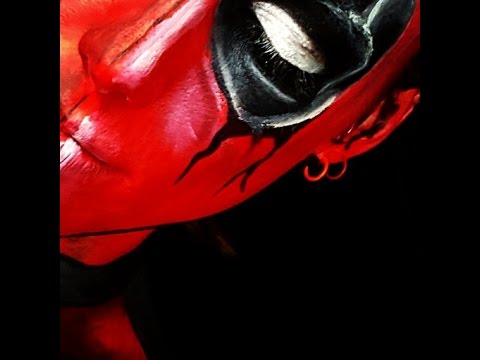 DeadPool Face Paint!