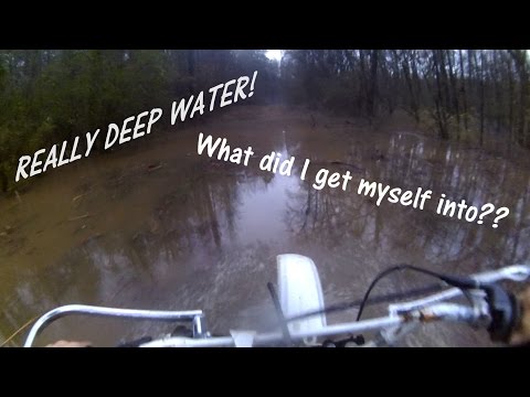 Deep Water on the Trails! | Riding w/ Owen