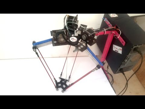 Delta Robot : DIY Pick &amp;amp; Place Machine and Custom GUI