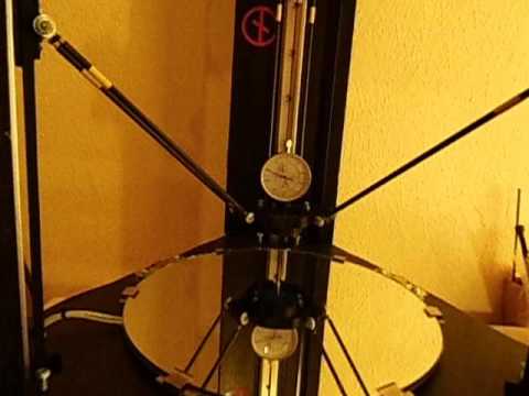 DeltaTrix 3D Printer - tower calibration