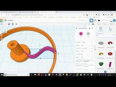 Design a Wheel with TinkerCAD