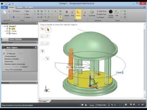 DesignSpark Mechanical: Rotunda Tutorial