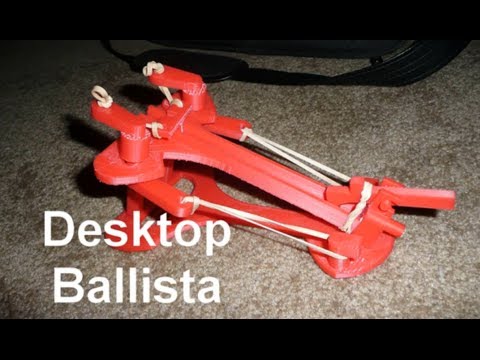 Desktop Ballista Weapon Assembly