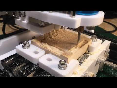 Desktop CNC Engraver Wood Relief Carving, Fail.