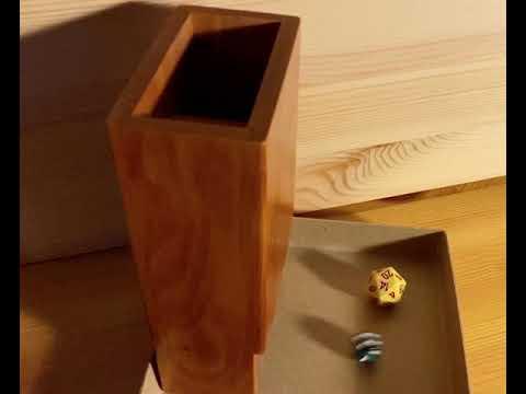 Dice tower roll