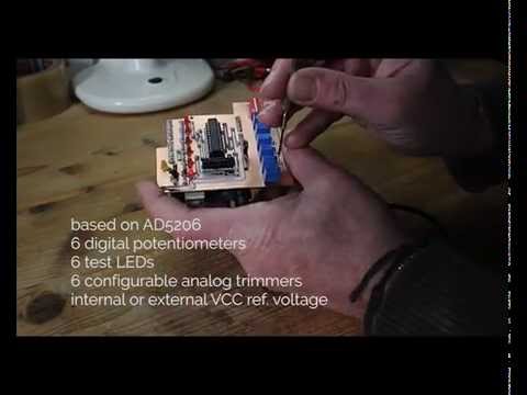 Digital Potentiometer Arduino Shield