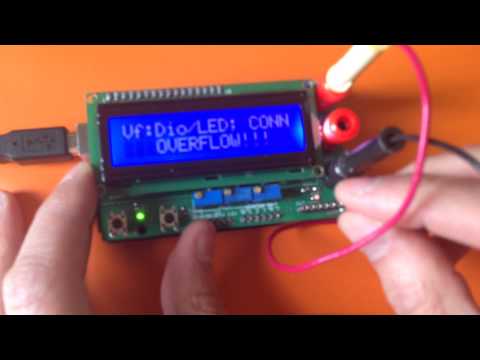 Digital multimeter shield for Arduino