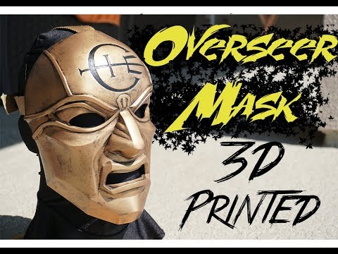 Dishonored Overseer Mask, 3D Printed