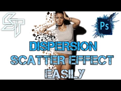 Dispersion Scatter Effect - Photoshop Tutorials