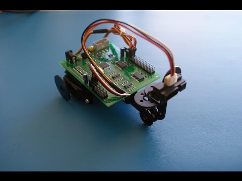 Distance Keeping Robot built with the Smart Servo Controller