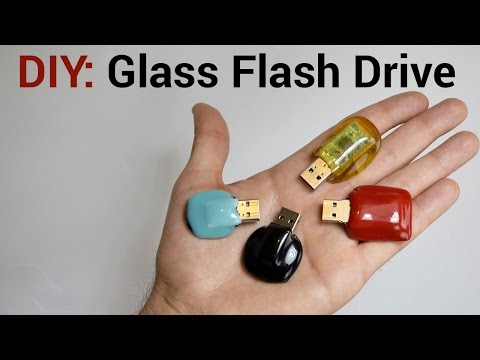 Diy: USB Glass Flash Drive | Microwave Kiln #3