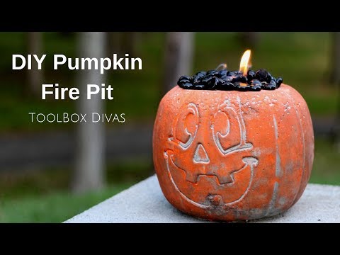 Diy Pumpkin Halloween Fire Pit | Halloween Event