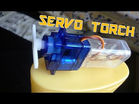 Diy Servo Torch (handpowered no need for batteries)