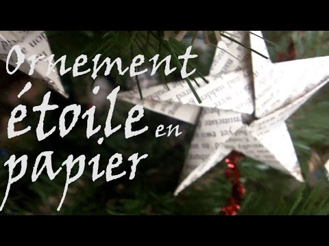 Diy Tuto : Etoile en Papier - Origami