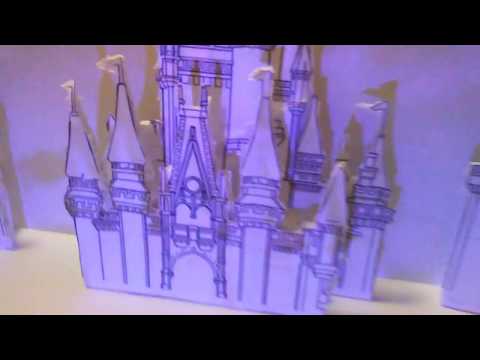 Do it yourself Cinderella Castle Disney Video Projection