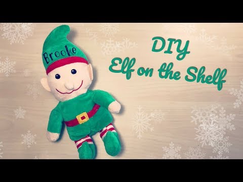 Dollar Tree Elf | How to Personalize w/ HTV | Elf on the Shelf Alternative | DIY Cricut Christmas