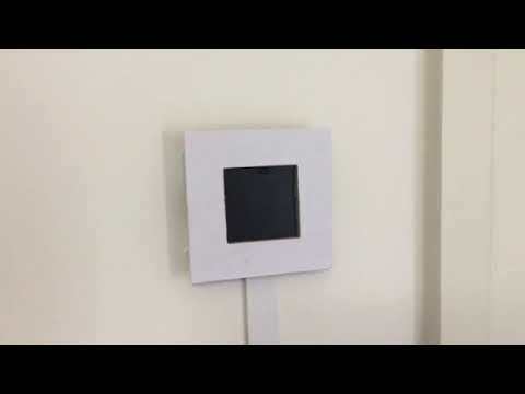 Door Bell As Black Square