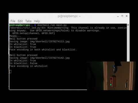 Doorbell with Face Recognition