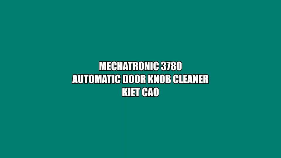 Doorknob cleaner