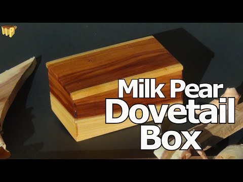 Dovetail Box in Milk Pear (Somebody Else's Scrap Bin, Challenge!)