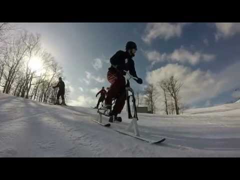 Downhill Ski-Biking Highlights at Spirit Mountain