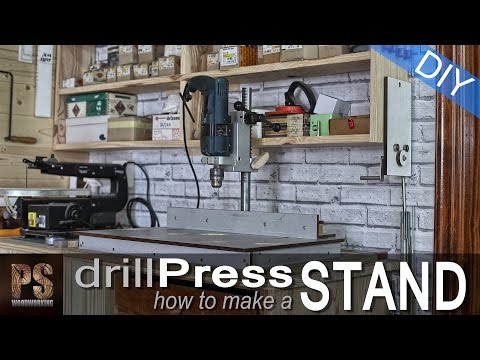 Drill Press Stand (Free Plans)