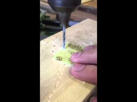 Drilling in a PCB