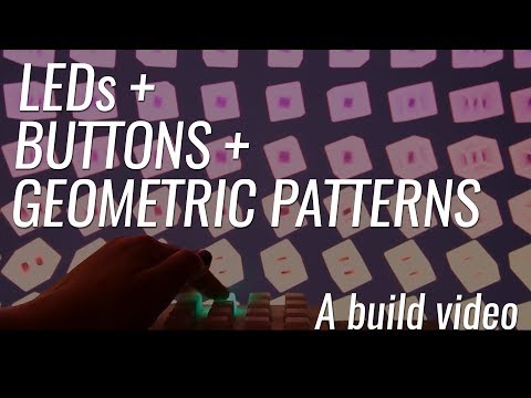 Driving a Processing sketch with an Arduino LED button pad