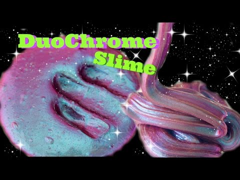 DuoChrome (Make it Monday) Slime RainbowChrome Slime DIY