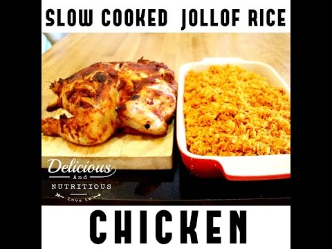 EASIEST JOLLOF RICE AND CHICKEN!!