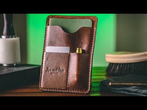 EDC Leather Organizer - Field Notes - Tutorial (DIY)