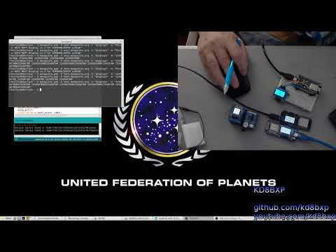 ESP32/ESP8266 WIFI Display using MQTT