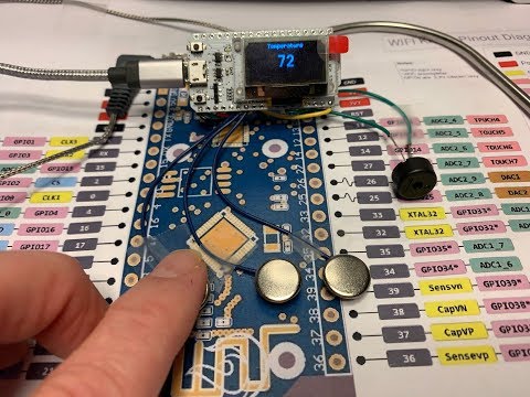 ESP32 NTP Temperature Probe Cooking Thermometer With Steinhart-Hart Correction