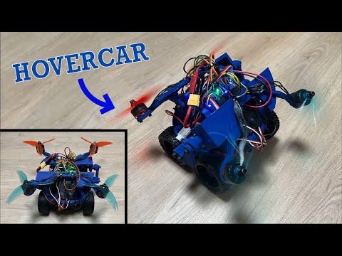 ESP32-Based Hovercar! | Full Demo