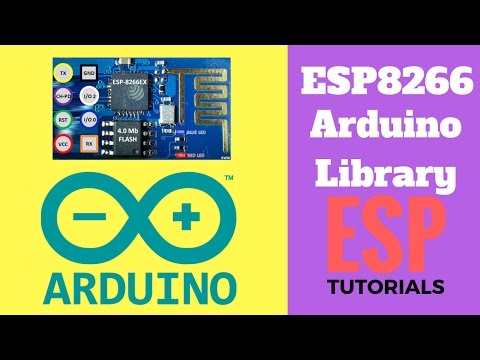 ESP8266 Library For Arduino IDE - Installation  Steps | myelectronicslab.com