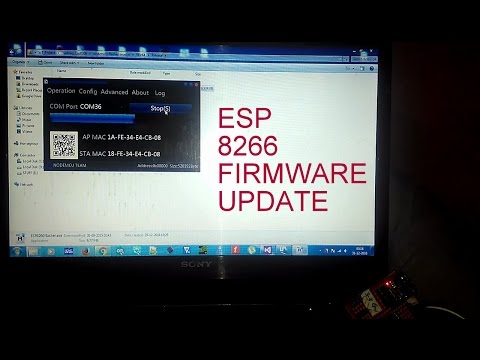 ESP8266 wifi module firmware update | Esp8266 tutorials