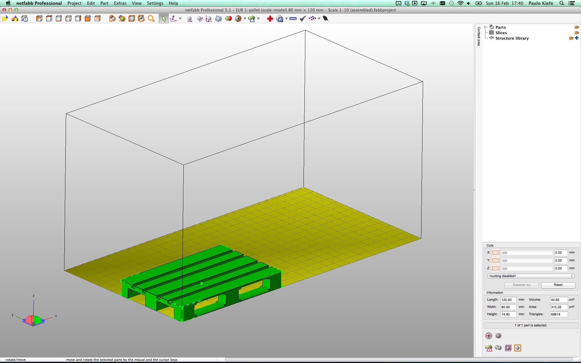 EUR 1-pallet (scale-model) 80 mm &times; 120 mm - Scale 1-10 (assembled).stl.jpg